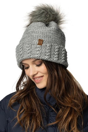 Vivisence 70103Kmpl Komplet czapka+komin, jasnoszary