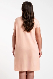 Italian Fashion Arietta kr.r. Nocna koszula, łosoś