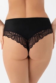 Gorsenia K955 Celia Majtki brazyliany, czarny