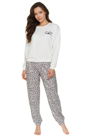 Doctor Nap PM.7532 Nocna piżama, cream leo