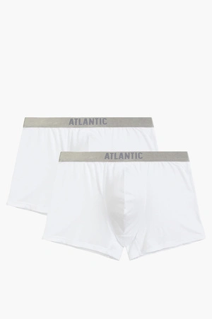 Atlantic 2BMH-012 2-pack Majtki bokserki, biały
