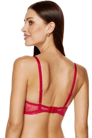 Gorteks Rouge/B1 Biustonosz push-up, czerwony