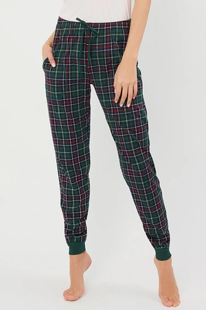 Italian Fashion Foggia dł.sp. Spodnie dres, druk/zielony