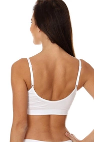 Brubeck BR00012A Biustonosz miękki, biały