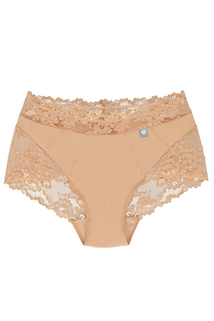 Wol-Bar Diamond 3515 Majtki wysokie figi, beżowy