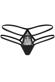 Obsessive Arrowel panties Majtki figi, black