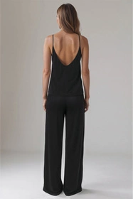 Vivisence 2046 Nocna komplet top + spodnie, czarny