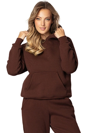 Dkaren DK-K-B6 Komplet bluza+spodnie, czekolada