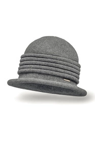 Vivisence 7045 Nakrycie głowy kapelusz, ciemnoszary