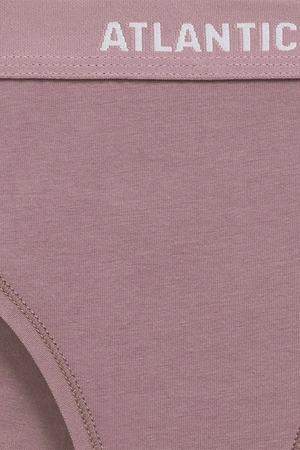 Atlantic 3CLP-012 3-pack Majtki figi, różowy ciemny/wino/ciemny beż