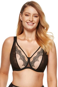 Gorteks Heidi/B2 Biustonosz miękki, czarny