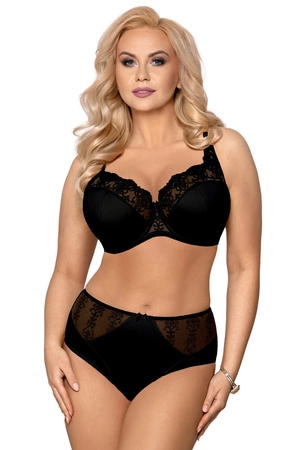 Vena VB-355 MAXI Biustonosz półusztywniany, czarny