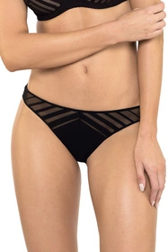 Gorteks Luna/F Majtki figi, czarny