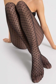 Fiore Breeze 20 DEN G6118 Wyrób pończoszniczy rajstopy, black