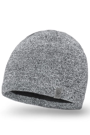 Pamami 14001 Nakrycie głowy czapka, 029 jasnoszary melanż