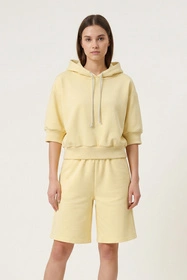 Vivisence 9210kmpl Komplet szorty + bluza, bananowy