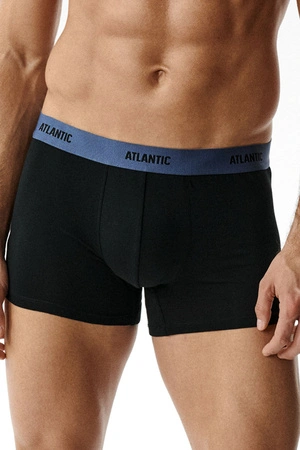 Atlantic 3MH-0111 3-pack Majtki bokserki, czarny/denim/czarny