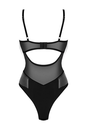 Obsessive Milladis teddy Body sexy, czarny