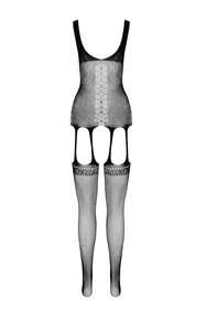 Passion ECO BS007 Body bodystocking, black