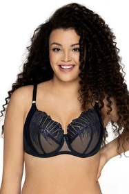 Ava 1951 Glam rock Biustonosz miękki, black