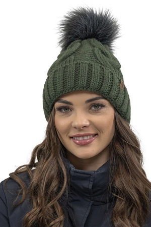 Vivisence 7014 Kmpl+R Komplet czapka+komin+rękawiczki, zielony