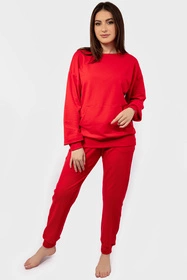 Dkaren DK-K-B2 Komplet bluza+spodnie, czerwony