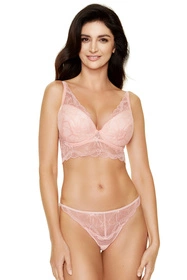 Gorteks Charlize/PG1 Biustonosz półgorset, różowy