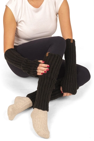 Vivisence 7301Kmpl Komplet ocieplacze, czarny