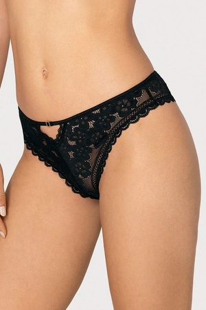 Róża Gizela Majtki stringi, czarny