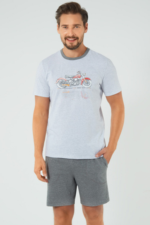 Italian Fashion Junak kr.r. kr.sp. Nocna pi�ama, j.melan�/�r.melan�
