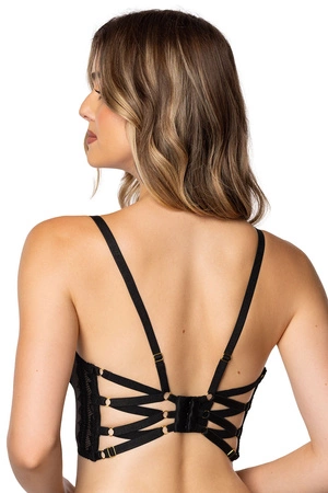 Mat 0198/91 Estelle Biustonosz półgorset, czarny