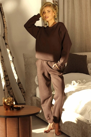 Dkaren Rehema-Sp Spodnie dres, czekolada
