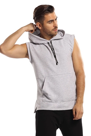 Reviver F5551 Bluza nierozpinana, szary