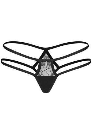 Obsessive Arrowel panties Majtki figi, black