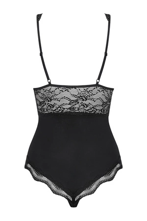 Obsessive Luvae teddy Body sexy, czarny