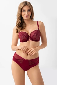 Gorsenia K944 Mira Majtki brazyliany, bordo