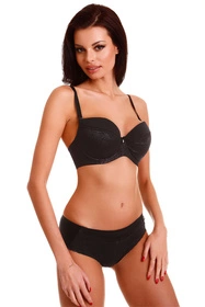 Alles Kelly 04 U Biustonosz usztywniany, czarny