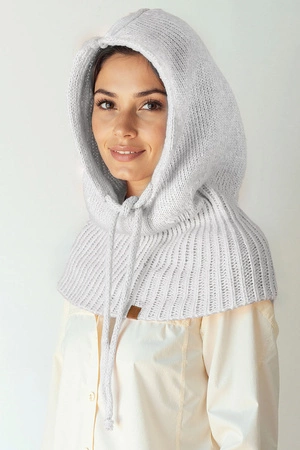 Vivisence 70110 Nakrycie głowy kaptur, jasny szary