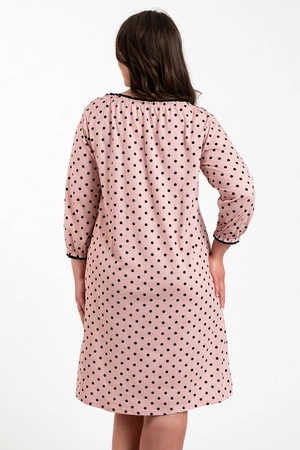 Italian Fashion Margo r.3/4 Nocna koszula, druk/różowy