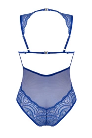 Obsessive Giselia teddy Body sexy, niebieski