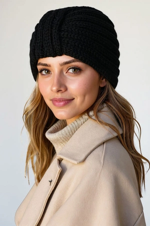 Vivisence 70114 Nakrycie głowy czapka, czarny