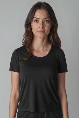 Vivisence 2201 Nocna koszulka, czarny