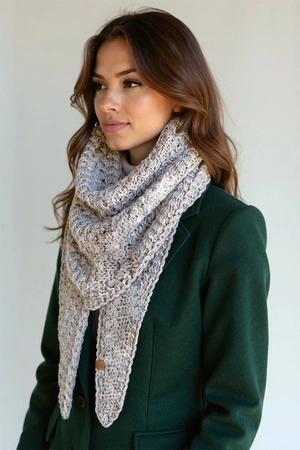 Vivisence 7111 Szalik lub apaszka szalik, szary