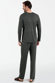 Italian Fashion Amigo dł.r. dł.sp. Nocna piżama, c.melanż
