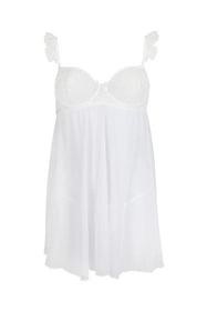 Avanua Milagros chemise Nocna komplet koszulka + stringi, white