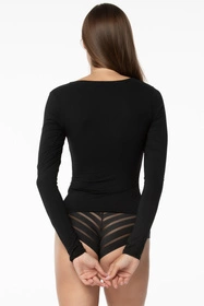 Julimex Simple Longsleeve Koszulka z długim rękawem, czarny