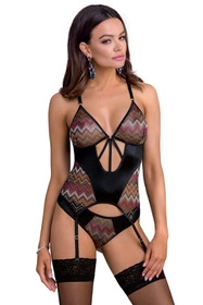 Casmir Lagerta corset Gorset sexy, black