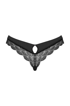 Obsessive Chemeris panties Majtki figi, czarny