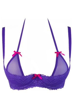 Axami V-9681 Biustonosz półbiustonosz, fiolet