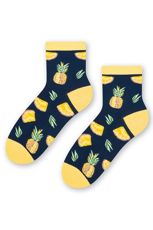 Steven 159-084 Skarpety za kostkę, granatowy